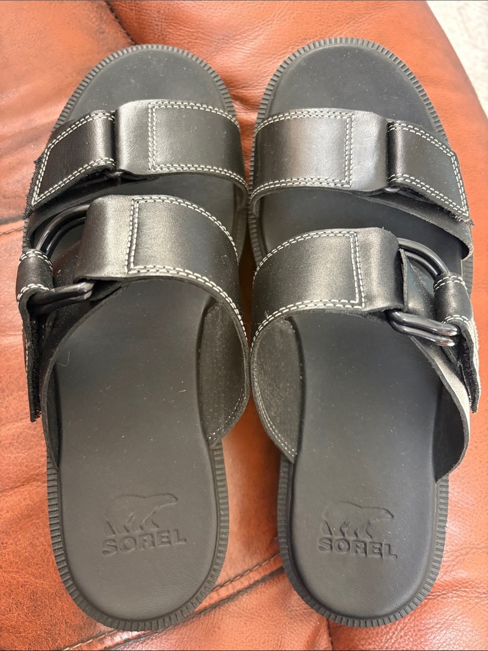 Sorel women’s rein slide sandal size 10-worn once